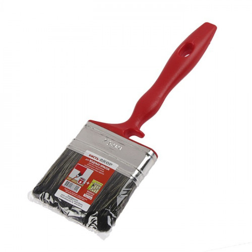 Кисть плоская 75х17мм, для водных красок Акор 173 17 075