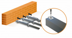 Кляймер стартовый для ДПК 20x20мм