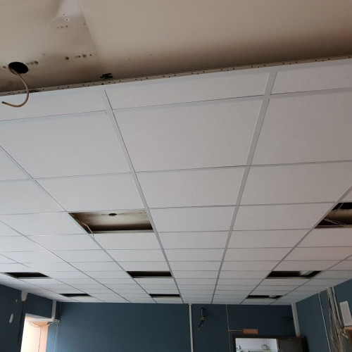 Панель с открытыми стыками Board AP600 Т24 А903RUS01 600х600мм, Белый матовый Албес