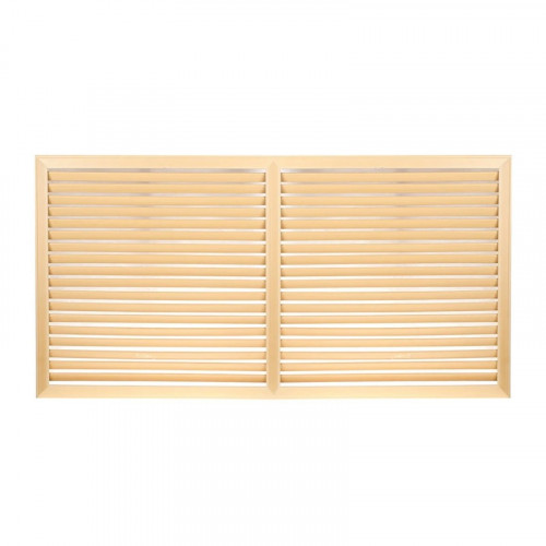 Решетка радиаторная 1500*600мм бежевая