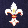Ковровое покрытие Консонанс 54230-13, 4м, синий, Витебские Ковры (нарезка)
