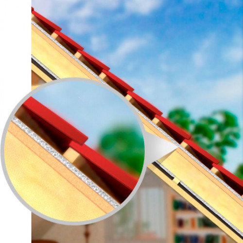 Отражающая изоляция универсальная ИЗОДОМ ПЛ 3 мм (1*25м) 25 м2