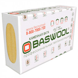 Теплоизоляция Baswool Фасад 90 кг/м3 (150*600*1200) 2шт. 1,44м2 (0,216 м3)