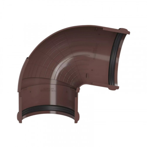 Угол желоба регулируемый ПВХ 90-150гр. Коричневый Технониколь 525372