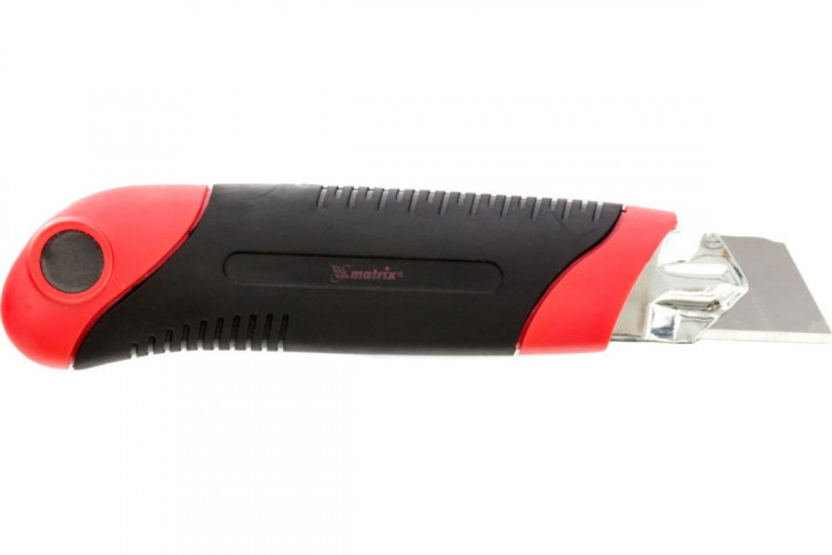 Нож строительный 25мм, двухкомпонентный, винтовой Matrix 78913