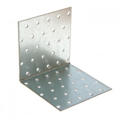 Уголок крепежный оцинкованный 100х100х100х2мм