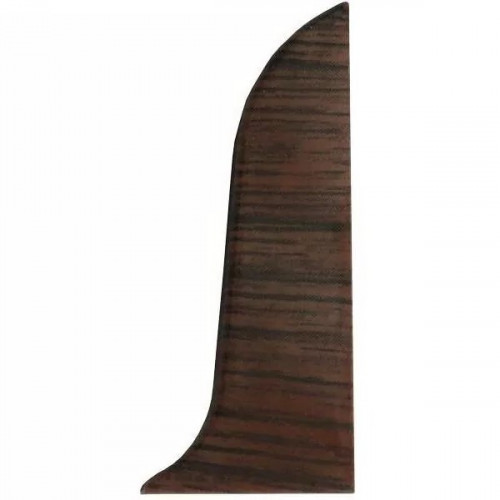 Заглушка правая для плинтуса Lexida 55, 293 Орех темный