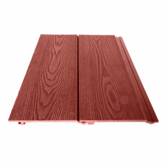 Фасадная панель ДПК 16х170х3000мм, 3D тиснение, Махагон