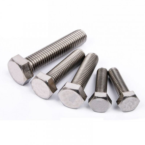 Болт шестигранный М6*10 оцинкованный DIN933, кг (около 245 шт)