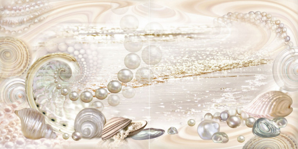 Панно из 4 плиток Jemchug 498x1000x7,5 PWU09JMG1