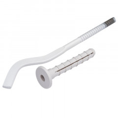 Кронштейн для радиатора 7х180 плоский с дюбелем Aqualink 3899