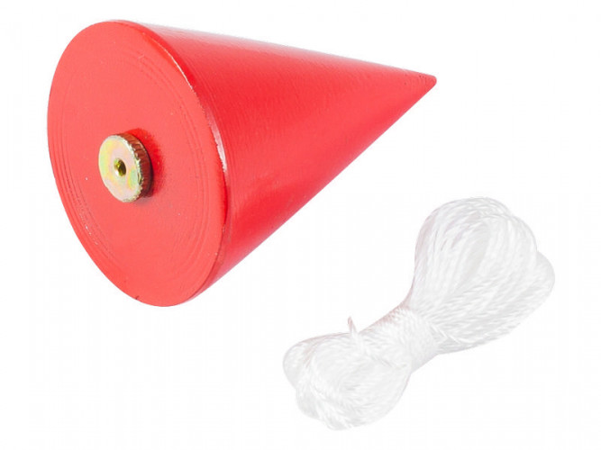 Отвес малярный 300г, длина шнура 5м Конус Hobbi 14-3-103