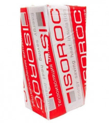 Утеплитель Isoroc Ультралайт 25кг/м3 1000x600х50мм, 9шт. 5,4м2 (0,27м3) Isover