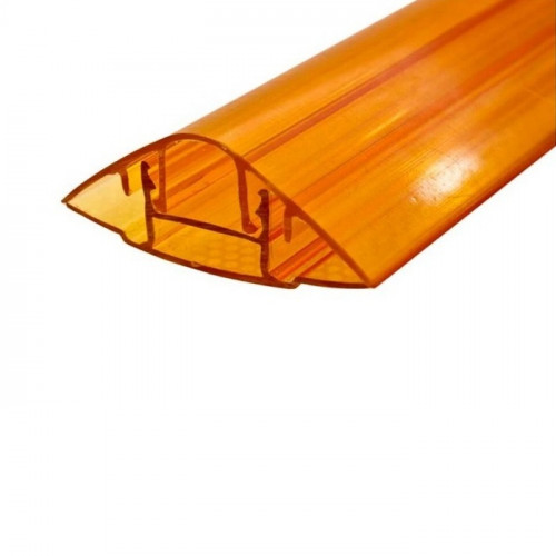 Профиль соединительный разъемный НCР 6-10мм Оранжевый L=6м Новаттро