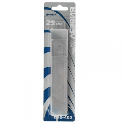 Лезвия сменные отламывающиеся, 25мм сегментированные 5 шт.