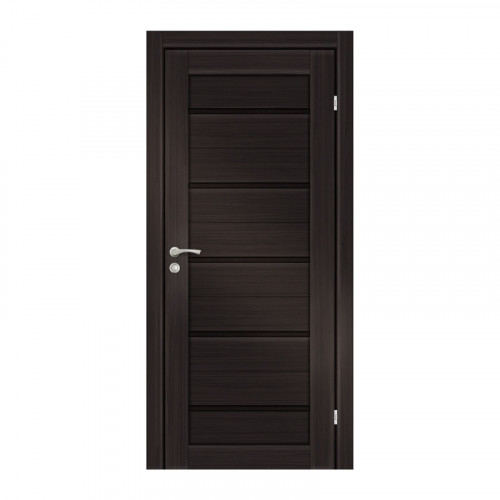 Дверь глухая из экошпона без притвора 600*2000мм Техас Венге Олови