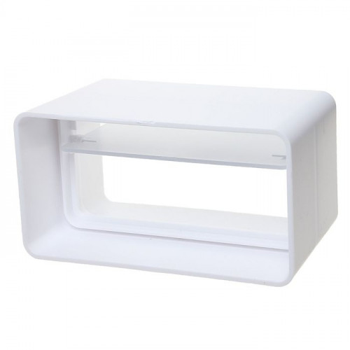 Соединитель плоский 60х120мм с обратным клапаном 612СКПО Era