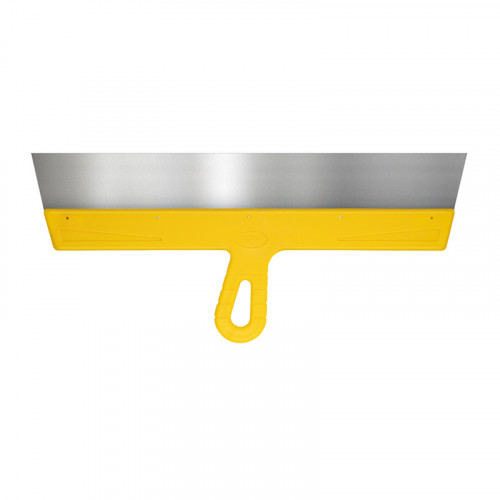 Шпатель фасадный нержавеющий прямой, 450мм, Мастер Бибер 35179