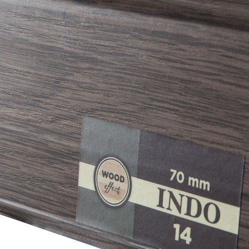 Плинтус Arbiton INDO 70, 14 Венге Африка, 2500х70х26мм