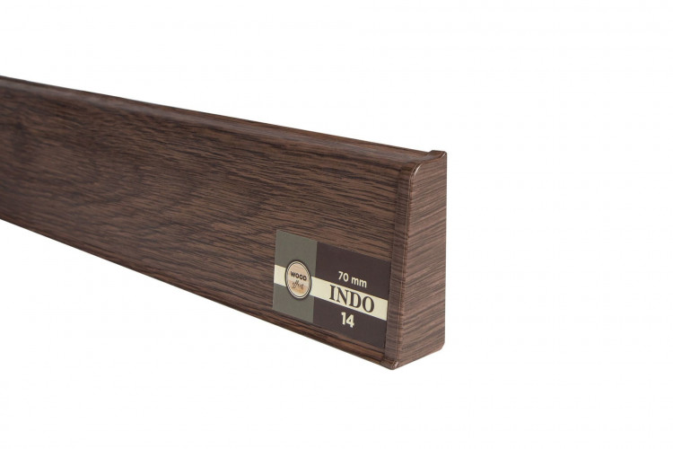 Плинтус Arbiton INDO 70, 14 Венге Африка, 2500х70х26мм