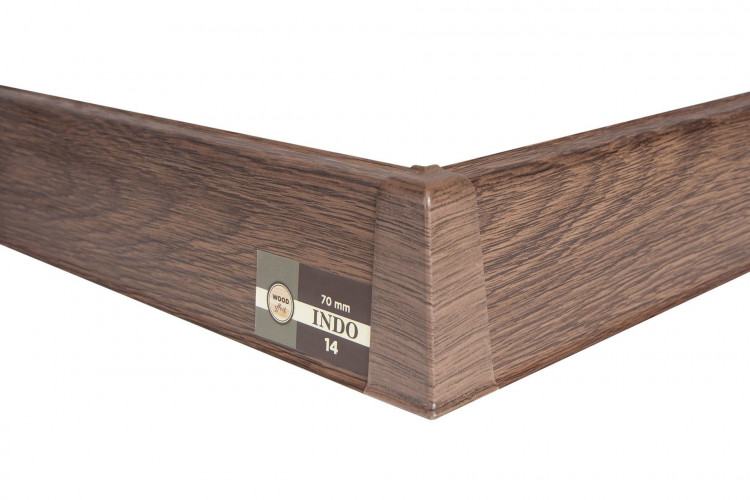 Плинтус Arbiton INDO 70, 14 Венге Африка, 2500х70х26мм