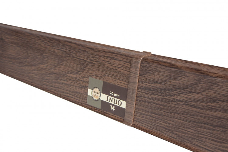 Плинтус Arbiton INDO 70, 14 Венге Африка, 2500х70х26мм