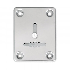 Накладка Интекрон НП-01 хром шторка V2