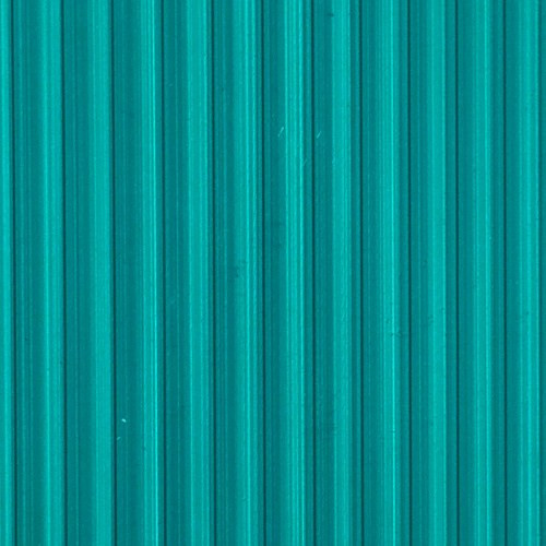 Сотовый поликарбонат 6мм Бирюза 2,1х6м UltraPlast 0,77кг/м2