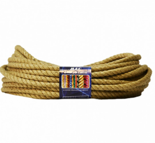Канат джутовый крученый d16мм, 10м, LANEX