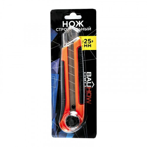 Нож строительный 25мм, Bauhow