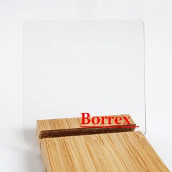 Монолитный листовой пластик ПЭТ-А 1250х2050х0.3мм (прозрачный) Borrex