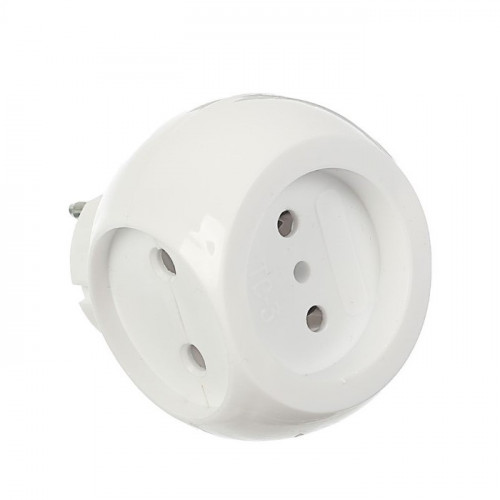 Тройник 10А без заземления