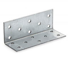 Уголок крепежный оцинкованный 40х40х100х2мм