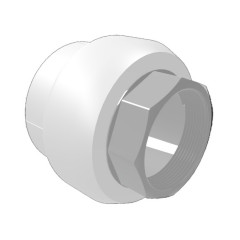 Муфта комбинированная 75мм*2 1/2 дюйма под ключ, внутренняя резьба Valtec VTp.706.0.07510