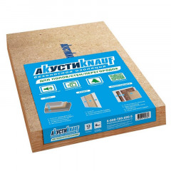 Плита мягкая МДВП АкустиКНАУФ 1250х600х12мм, 8шт, 6м2 Knauf Insulation