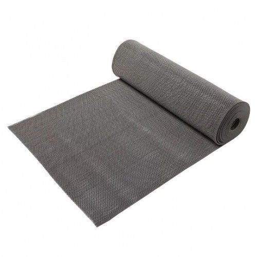 Грязезащитное покрытие ПВХ ЗигЗаг (zig-zag) 0.9х15м 4.5мм, серый