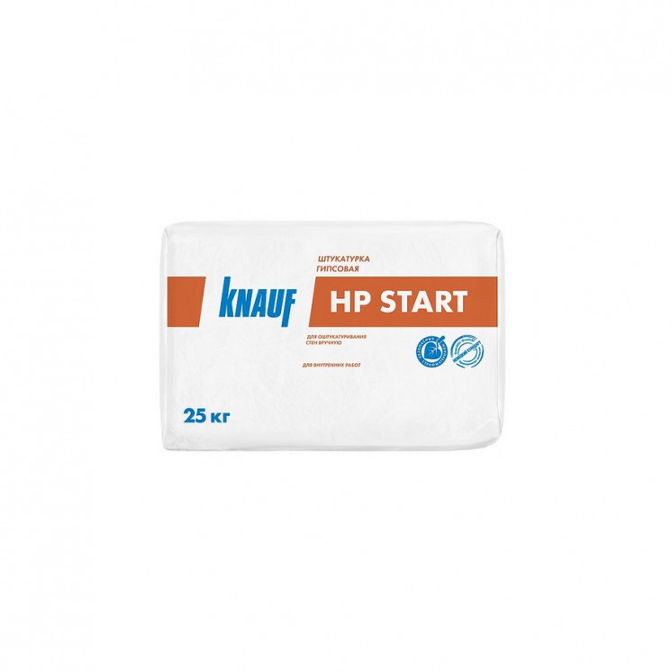 Шпаклевка гипсовая Knauf HP Start, 25 кг