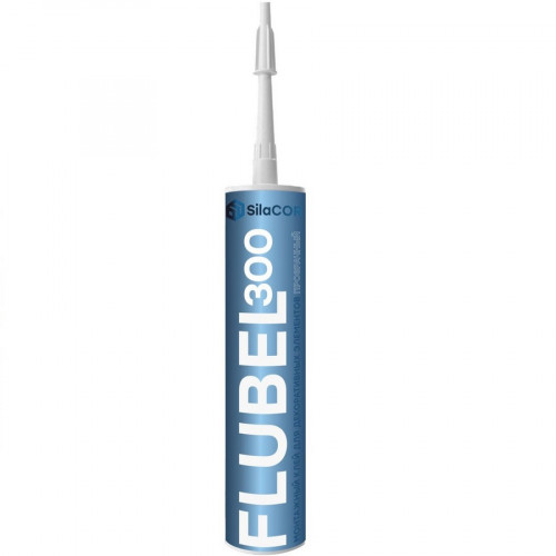 Клей монтажный универсальный SilaCor Flubel 300 прозрачный, 350гр