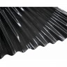 Профилированный поликарбонат волна 2000х1050х0,8мм (черный матовый) Юг-Ойл-Пласт