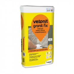 Клей для крупноформатной плитки и камня Vetonit Granit Fix, класс С2Т, 25 кг