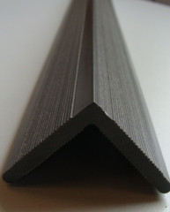 Уголок декоративный ДПК 50х50мм Антрацит