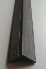 Уголок декоративный ДПК 50х50мм Антрацит