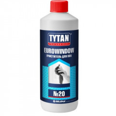 Очиститель для ПВХ N20 нерастворяющий с антистатиком TYTAN Professional EuroWindow, 950 мл