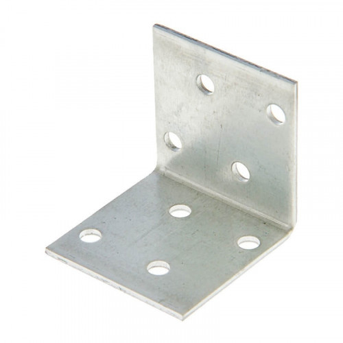 Крепежный уголок оцинкованный 40х40х40х2мм