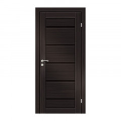 Дверь глухая из экошпона без притвора 800*2000мм Техас Венге Олови