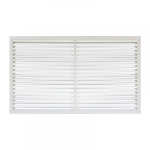 Решетка радиаторная 600*300мм белая