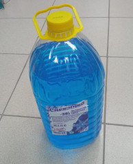 Жидкость стеклоомывающая зимняя незамерзающая Снежинка 4л.