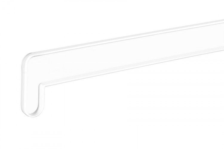 Заглушка торцевая 480мм белая для подоконника Витраж