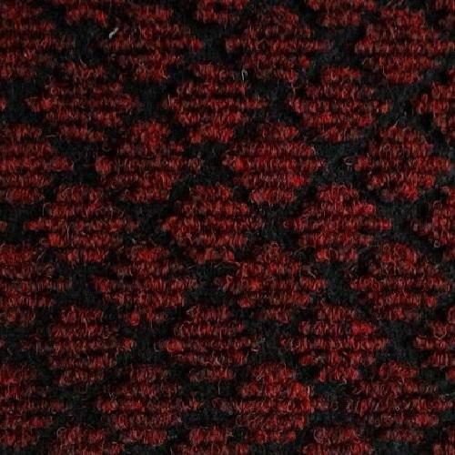 Ковровое покрытие Rhombus 40 4м, красный, Vebe