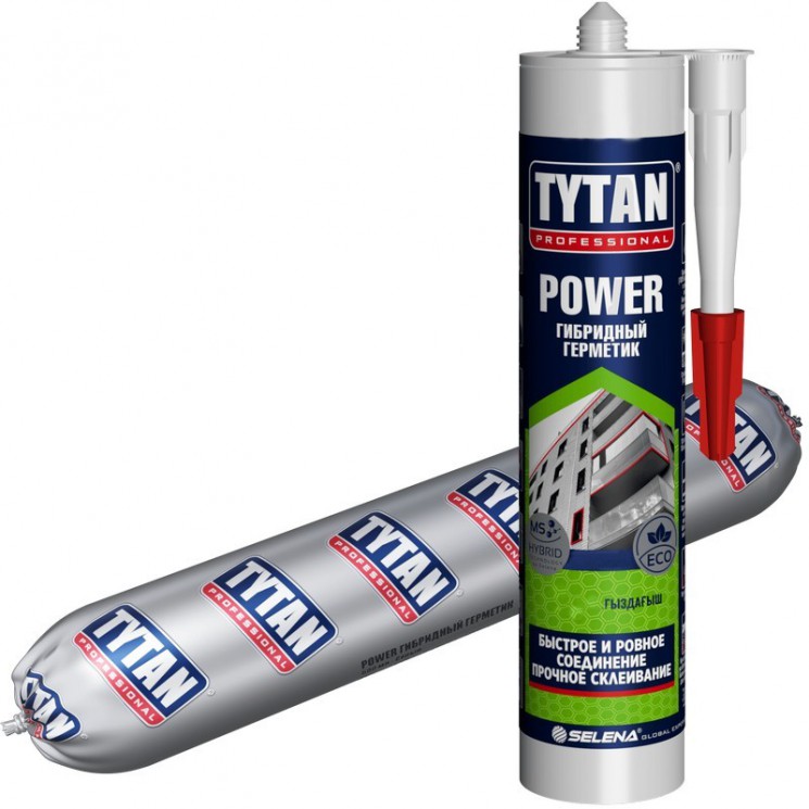 Герметик гибридный Tytan POWER серый 600мл
